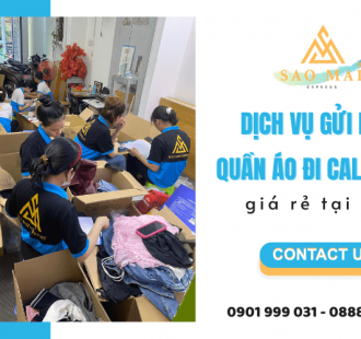 Giới thiệu dịch vụ gửi hàng quần áo đi California giá rẻ tại HCM
