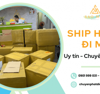 Sao Mai Express - Đơn vị nhận ship hàng đi Mỹ uy tín, chuyên nghiệp