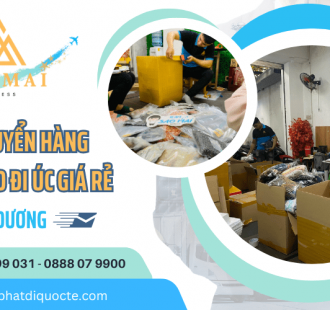 Vận chuyển hàng quần áo đi Úc từ Bình Dương giá rẻ